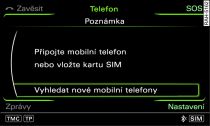 Vyhledání nového mobilního telefonu